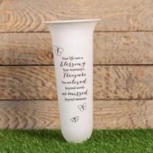 Image of Thoughts of You 'Life With A Blessing' Vase