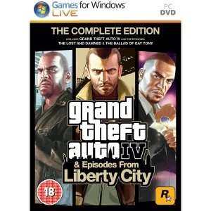 Image of Grand Theft Auto IV 4 GTA Complete Edition Game