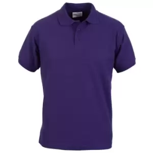Image of Absolute Apparel Mens Precision Polo (M) (Purple)