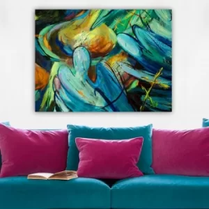 Image of 119511946_70100 Multicolor Decorative Canvas Painting