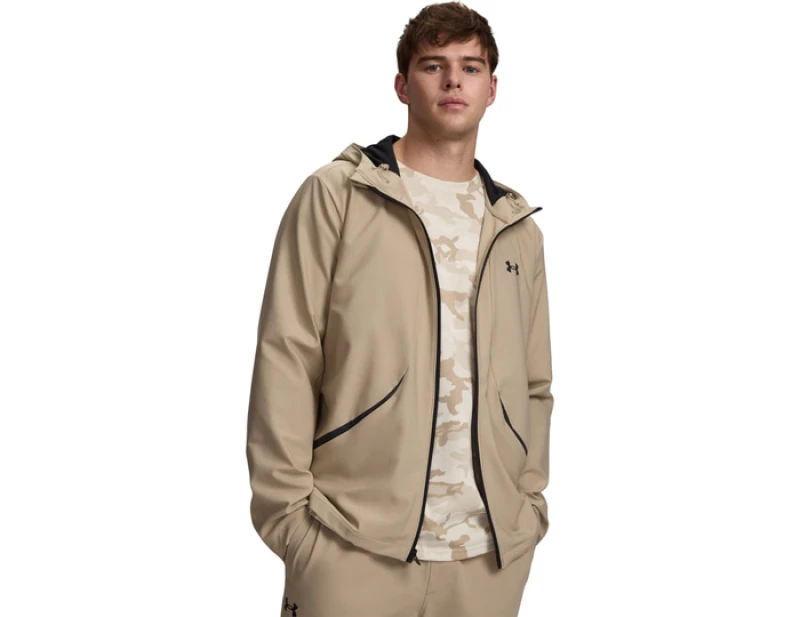 Image of Under Armour Unstoppable Woven Jacket Brown C299 XL