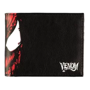 Image of MARVEL COMICS Venom Two-toned Coloured Graphic Bi-Fold Wallet, Male, Black (MW555648SPN)