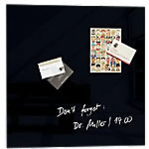 Image of Sigel artverum Glass Board Safety Glass Black 48 x 48 cm