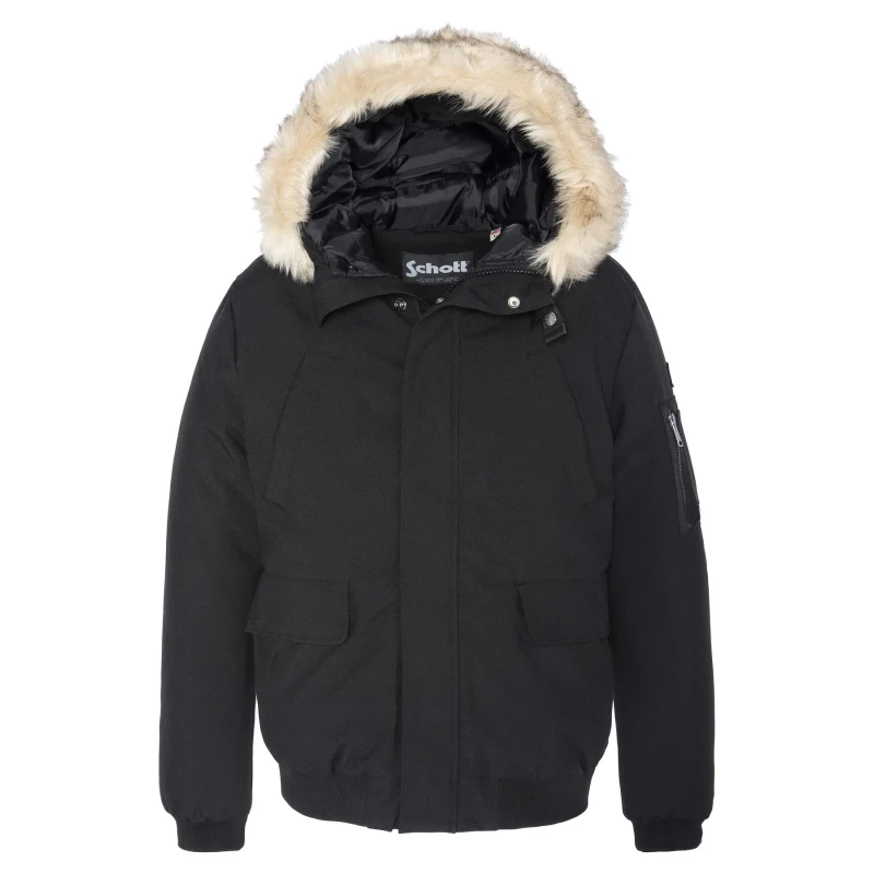 Image of Schott Parka Schott Keyburn Noir Male S