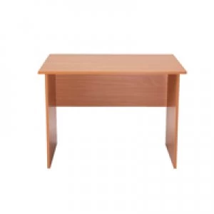 Image of Jemini Intro Panel End Desk 1000mm Bavarian Beech KF74125