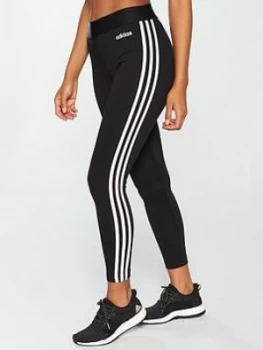 Image of adidas Essentials 3 Stripe Tight - Black Size M Women