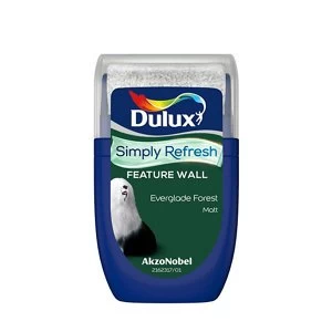 Image of Dulux Simply Refresh Feature Wall Everglade Forest Matt Emulsion Paint 30ml