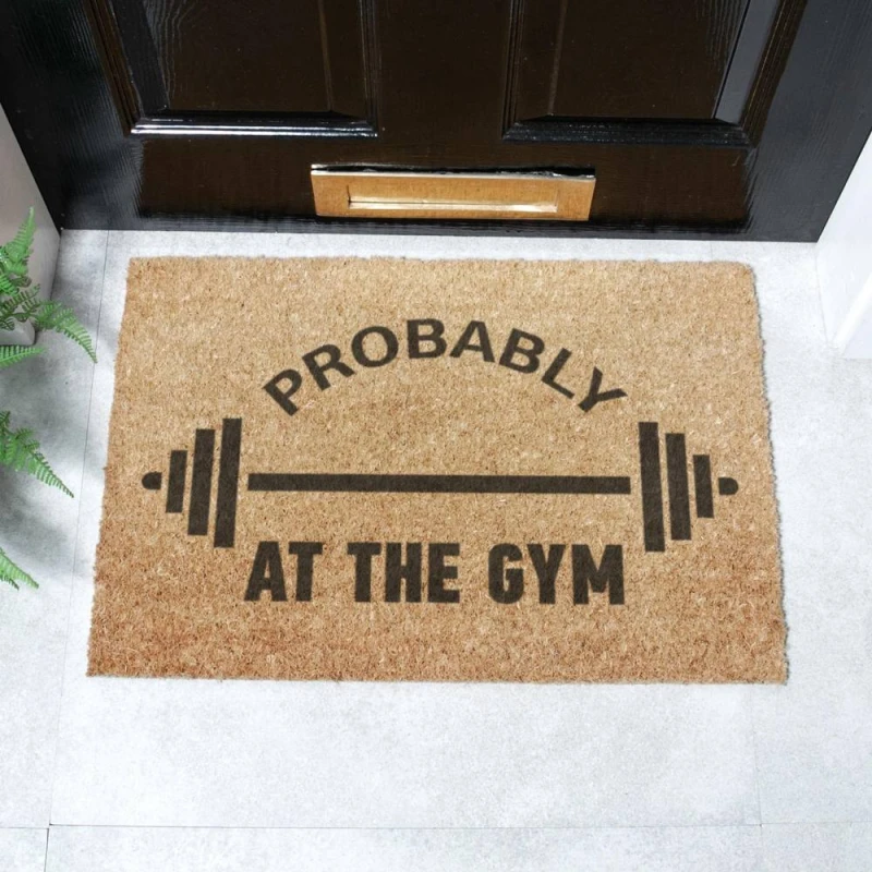 Image of Artsy Doormats Probably At The Gym Doormat (60 X 40Cm)