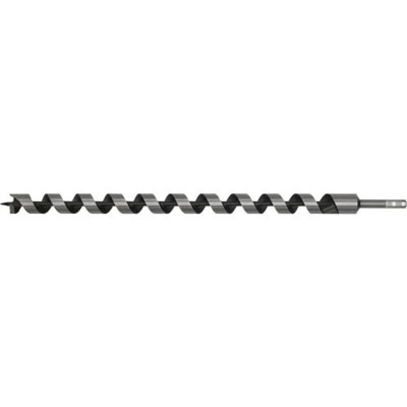 Image of Loops 28 x 600mm Hardened Auger Wood Drill Bit - Hexagonal Shank - Woodwork Timber Multi