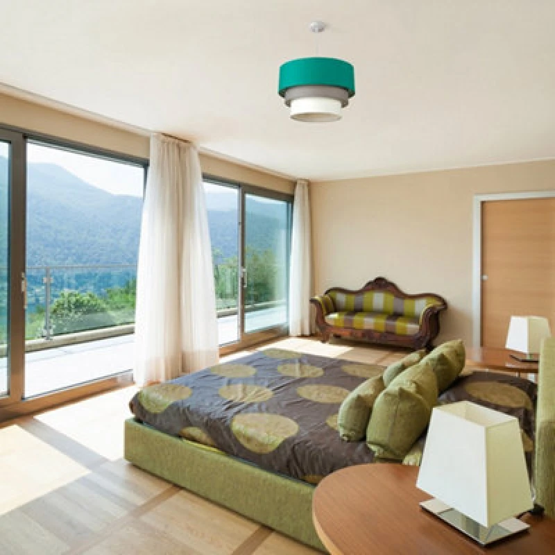 Image of ValueLights ValueLights Aztec Three Tier Easy Fit Fabric Ceiling Pendant Lamp Shade with Bulb in Teal Teal One Size Unisex 5059406016738