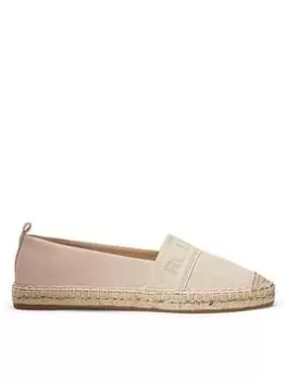 Image of Lauren by Ralph Lauren Caylee Canvas Espadrille - Pink, Size Us 8, Women