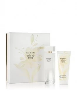 Image of Elizabeth Arden 100ml White Tea Eau de Toilette + 100ml Pure Indulgence Body Cream Gift Set