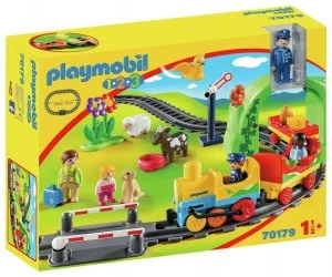 Image of Playmobil 70719 1/2/3 My First Train Set