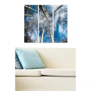 Image of MDF260838 Multicolor Decorative MDF Painting (3 Pieces)