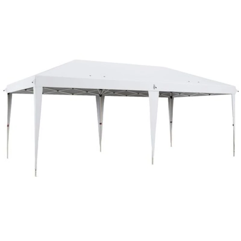Image of Outsunny 6 X 3(m) Pop Up Gazebo Heavy Duty Canopy White 84C-118V03WT
