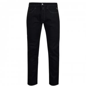Image of Replay Newbill Jeans Mens - Blue Rinse