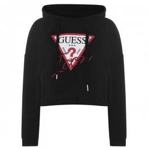 Image of Guess Guess Icon Fleece - Jet Black