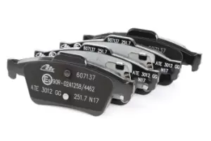 Image of ATE Brake pad set RENAULT,NISSAN 13.0460-7137.2 44060AV625,44060AV725,44060BA00F 7701206609,7701207996