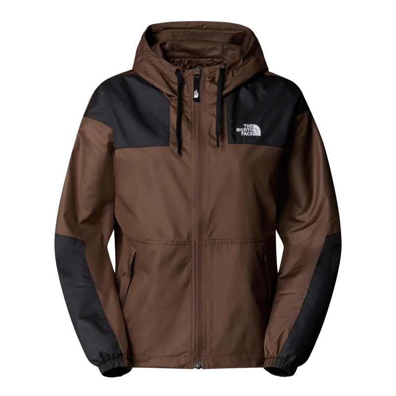 Image of The North Face Womens Sheru Water-Repellent Hooded Long Sleeve Softshell Jacket Smokey Brown female 10 (S)