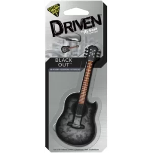 Image of Driven Black Out Guitar Car Air Freshener (Case Of 4)