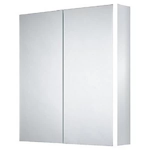 Image of Wickes Grantham Bluetooth LED Double Door Bathroom Cabinet