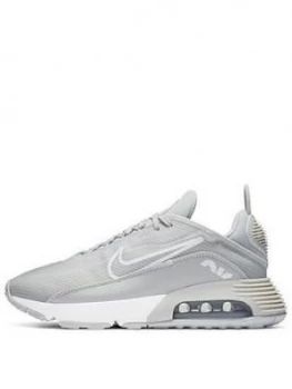 Image of Nike Air Max 2090 - Grey White, Grey/White, Size 3, Women