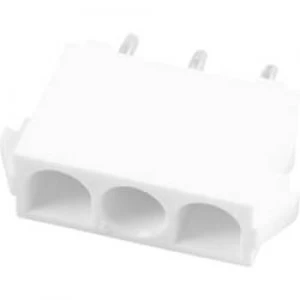 Image of Pin enclosure PCB Universal MATE N LOK Total number of pins 3 TE Connectivity 350789 1 Contact spacing 6.35mm