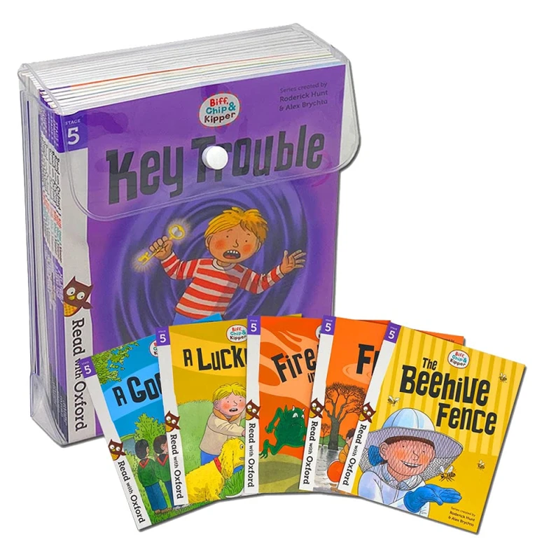 Image of Biff, Chip And Kipper Stage 5 Read With Oxford 16 Book Collection Paul Shipton Books