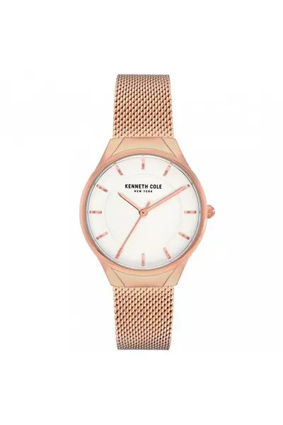 Image of Kenneth Cole Fashion Analogue Quartz Watch - Kc50962001 Silver