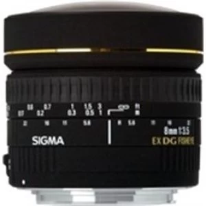 Image of Sigma 8mm f3.5 Circ. Fish EX DG Nikon