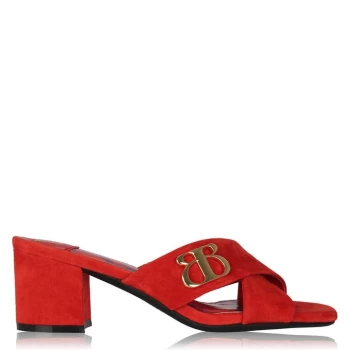 Image of Biba Mule Sandals - Red
