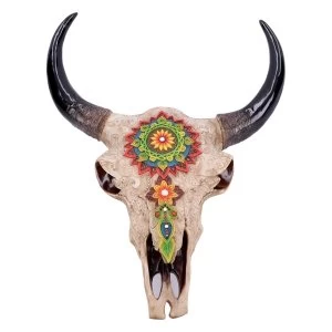 Image of Mehndi Markings Animal Skull