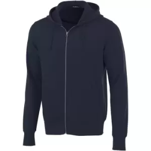 Image of Elevate Mens Cypress Full Zip Hoodie (XL) (Navy)