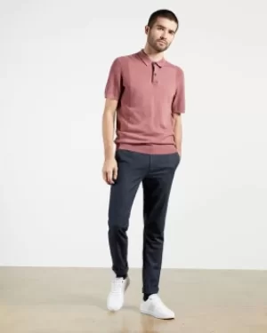 Image of Super Slim Fit Semi-plain Trouser