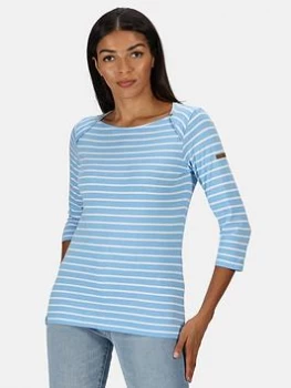 Image of Regatta Polina Long Sleeve Top - Blue Size 20, Women