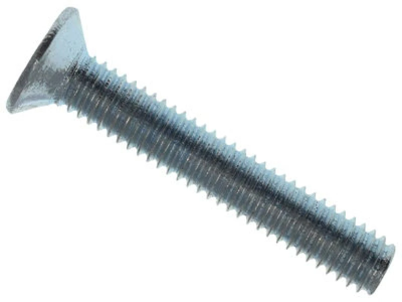 Image of Metalmate Memmscsk0416 Machine Screw Pozi Compatible Csk Zp M4 X 16mm Box 50 Memmscsk0416
