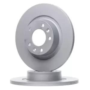 Image of ATE Brake disc 24.0114-0116.1 Brake rotor,Brake discs FIAT,PEUGEOT,TOYOTA,Scudo (270_, 272_),Scudo Kastenwagen (270_, 272_)