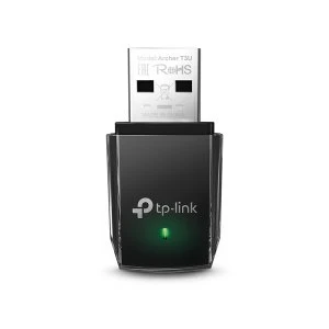 Image of TP-LINK (ARCHER T3U) AC1300 (867 400) Wireless Dual Band Mini USB Adapter, MU-MIMO, USB3