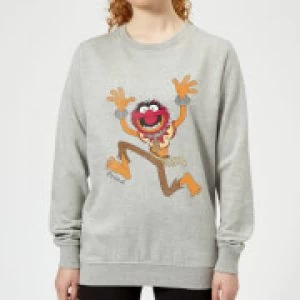 Image of Disney Muppets Animal Classic Womens Sweatshirt - Grey - L