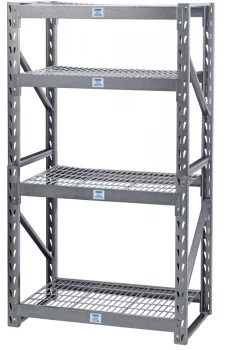 Image of DRAPER Expert Heavy Duty Steel 4 Shelving Unit - 1040 x 610 x 1830mm 5230