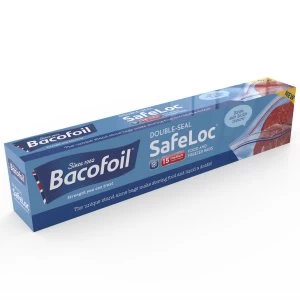 Image of Robert Dyas Bacofoil Medium SafeLoc Storage Bags - 15 Pack