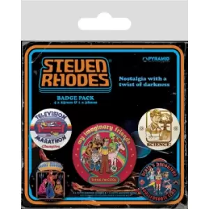 Image of Steven Rhodes - Collection Badges