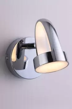 Image of LED Wall Spotlight Polished Chrome