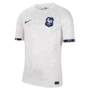 Image of Nike France Away Shirt 2023 Adults - White