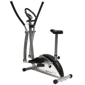 Image of Charles Bentley 2-in-1 Elliptical Cross Trainer And Exercise Bike Cardio Workout