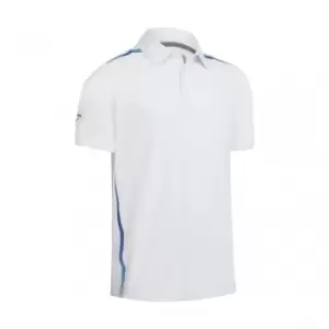Image of Callaway Colourblock Polo Polo Bright White - M