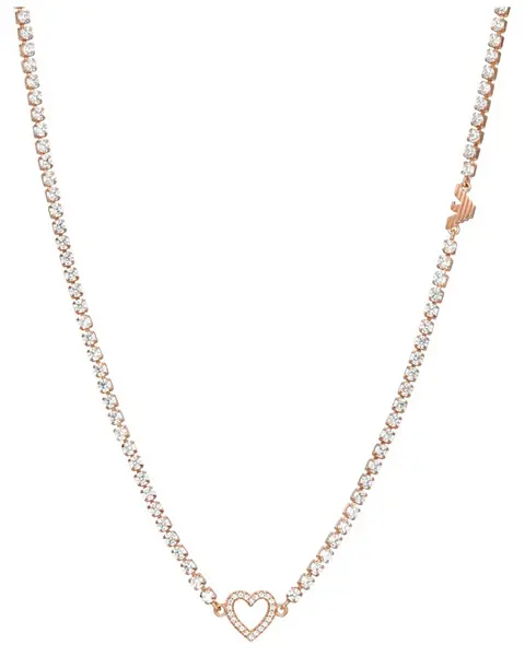 Image of Emporio Armani EGS2965221 Womens Necklace Rose Gold-Tone Jewellery