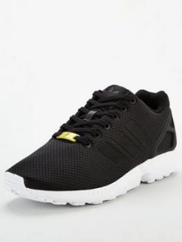 Image of adidas Originals ZX Flux - Black/White, Size 6, Men