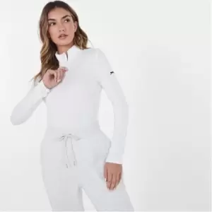 Image of Slazenger quarter Zip Jacket Womens - White