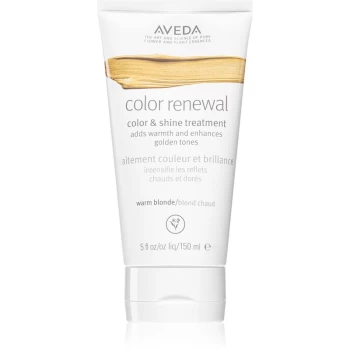 Image of Aveda Color Renewal Color & Shine Treatment Bonding Color Mask for Hair Shade Warm Blonde 150ml